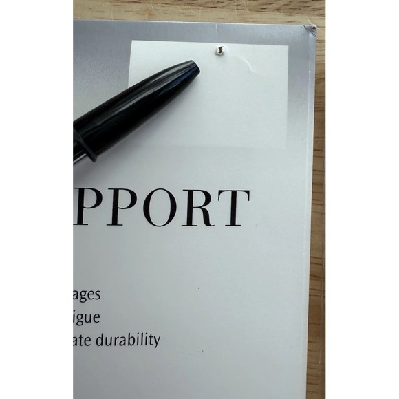 JC Penny Sheer Caress Sheerest Support Control Top Queen Pantyhose Short Bone 81 - Picture 3 of 5